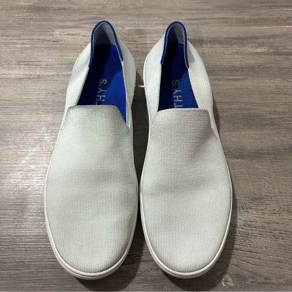 Rothy's White Knit Sneakers Low Trainers - Picture 2 of 6